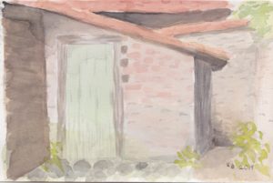 Skuret bag Ottos hus, som blev mit yndlingsmotiv