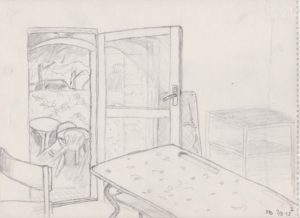 helnæs, tegneværksted