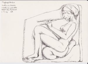 Fløjtespiller fra Ludovisitronen, Lund