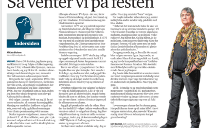 Tanker ved et folketingsvalg