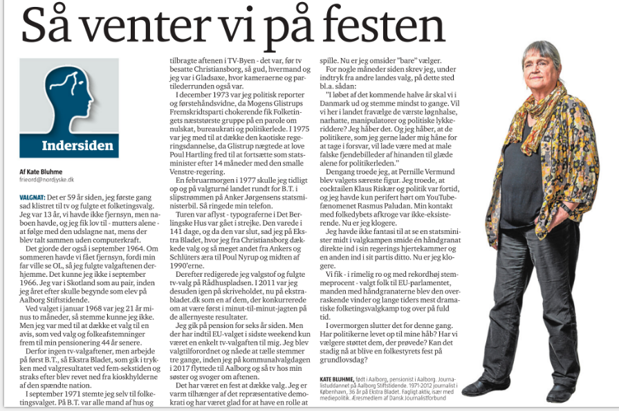 Tanker ved et folketingsvalg