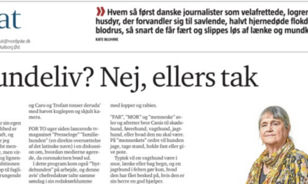 Noget om faglighed og hundeliv