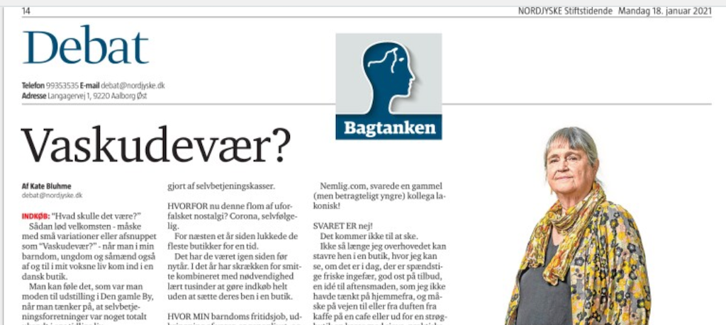 VASKUDEVÆR i coronatider